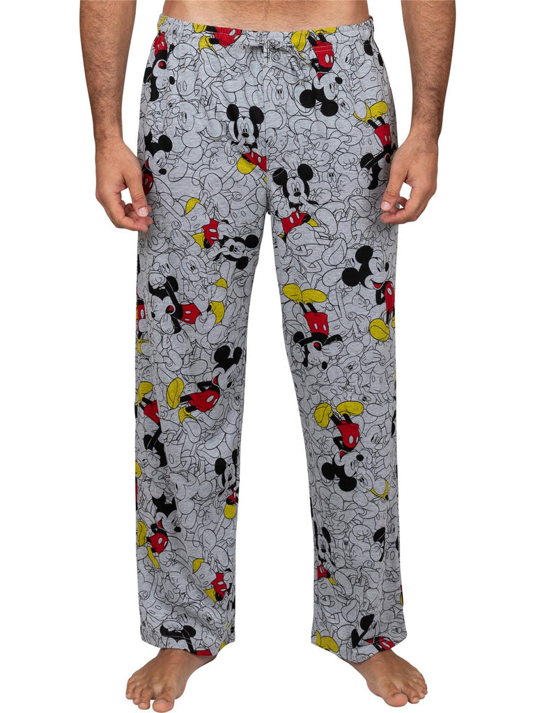Disney Men's Classic Mickey Mouse Pajama Lounge Pants
