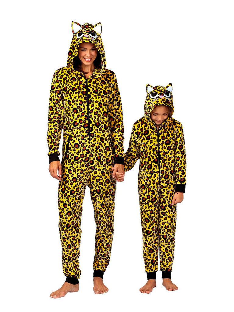 Mommy and Me Cheetah Onesie Pajama