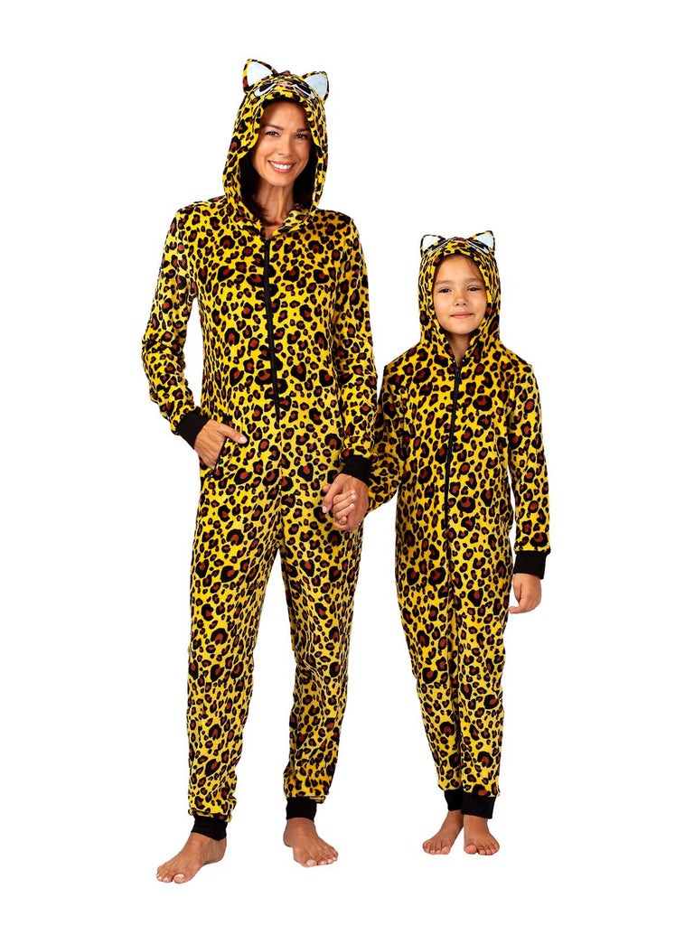 Mommy and Me Cheetah Onesie Pajama