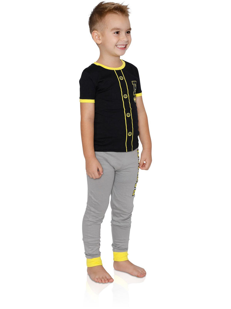 Intimo Little Boys' Batman Baseball Pant Set, Multi