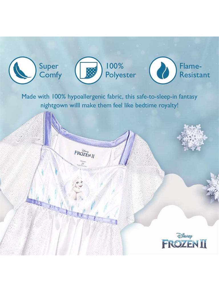 Disney Frozen Girls' Fantasy Nightgown Epilogue Elsa Pajama Sleepwear