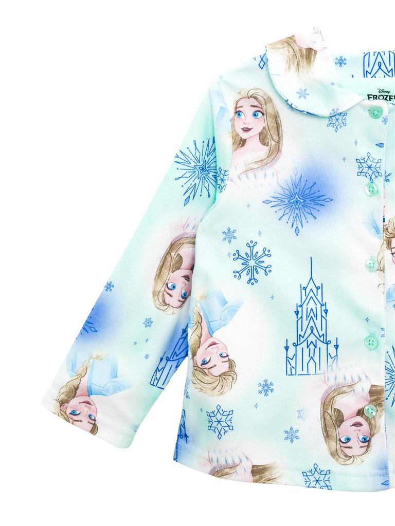 Disney Frozen Toddler Girls' Coat 2 Piece Pajama Set