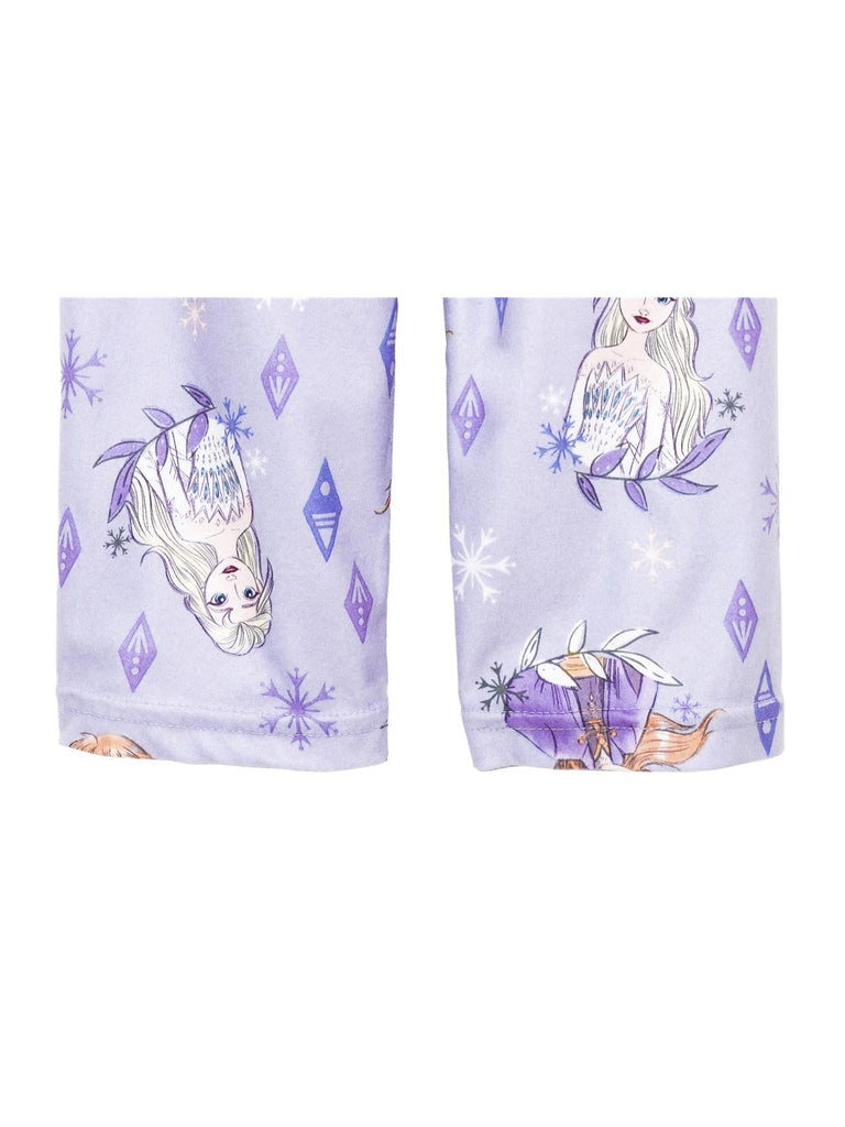 Disney Frozen Toddler Girls' 2 Piece Coat Pajama Set