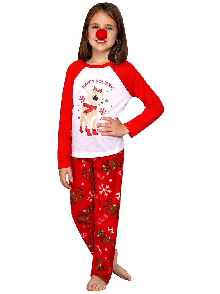 Rudolph the Red-Nosed Reindeer Clarice Family Matching Pajama 3 Piece Set