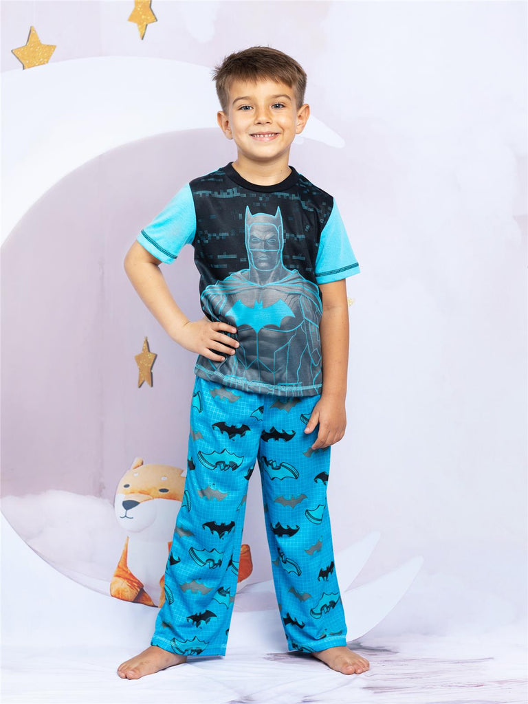 Batman DC Universe Boys' 3 Piece Pajama Set Sleepwear