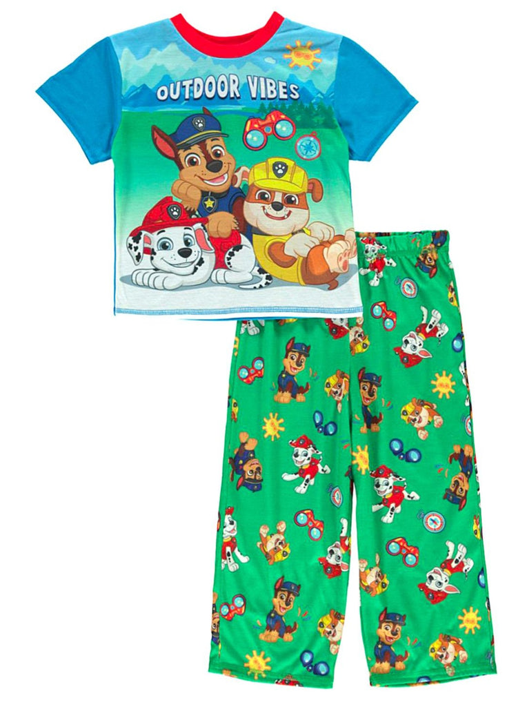 Paw Patrol Boys' Pajama, 2 Piece Sleepwear Set