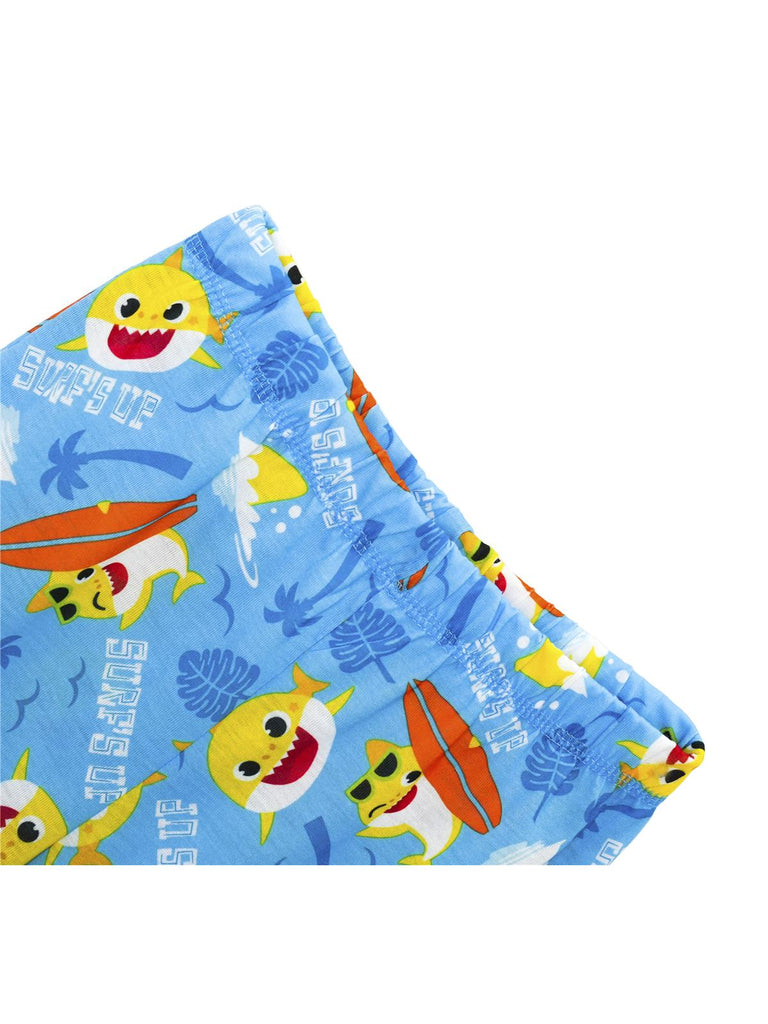 Baby Shark Boys' Pajama, 2 Piece Sleepwear Set