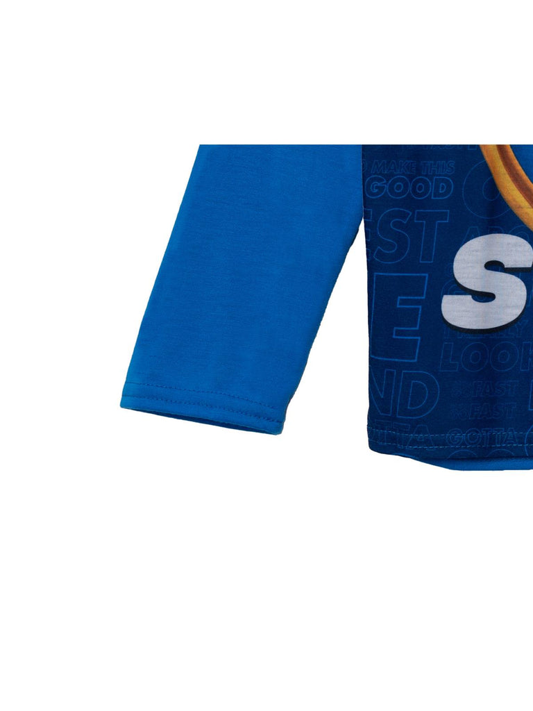 Sonic The Hedgehog Boys' 2 Piece Pajama Set, Fleece Pants
