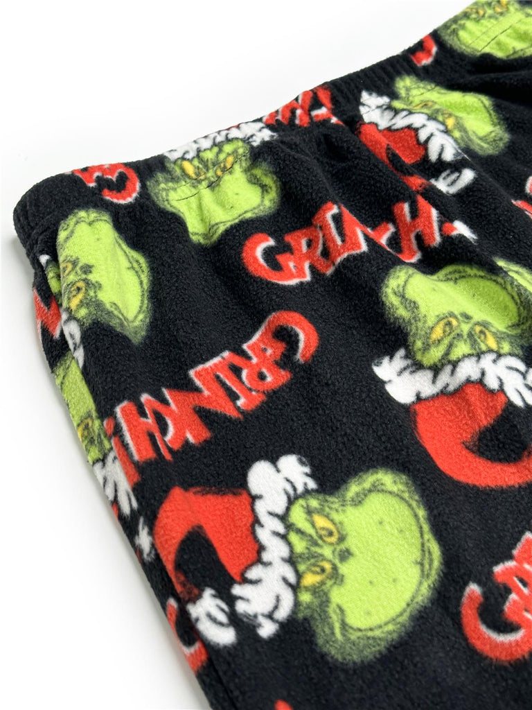 Dr. Seuss How the Grinch Stole Christmas Boys' You’re A Mean One Long Sleeve 2-Piece Pajama Set