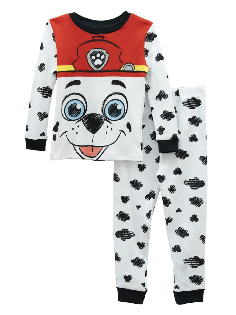 Paw Patrol Boys' 4 Piece Cotton Pajama Set