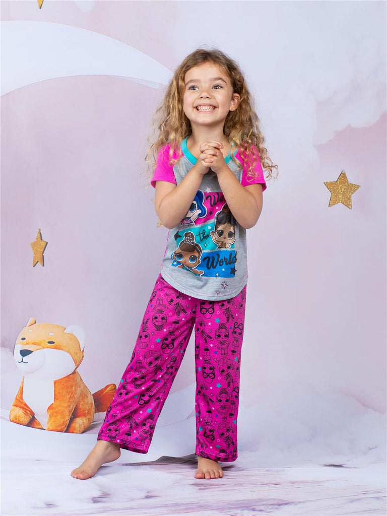 L.O.L. Surprise! Girls' 3-Piece Pajama Set