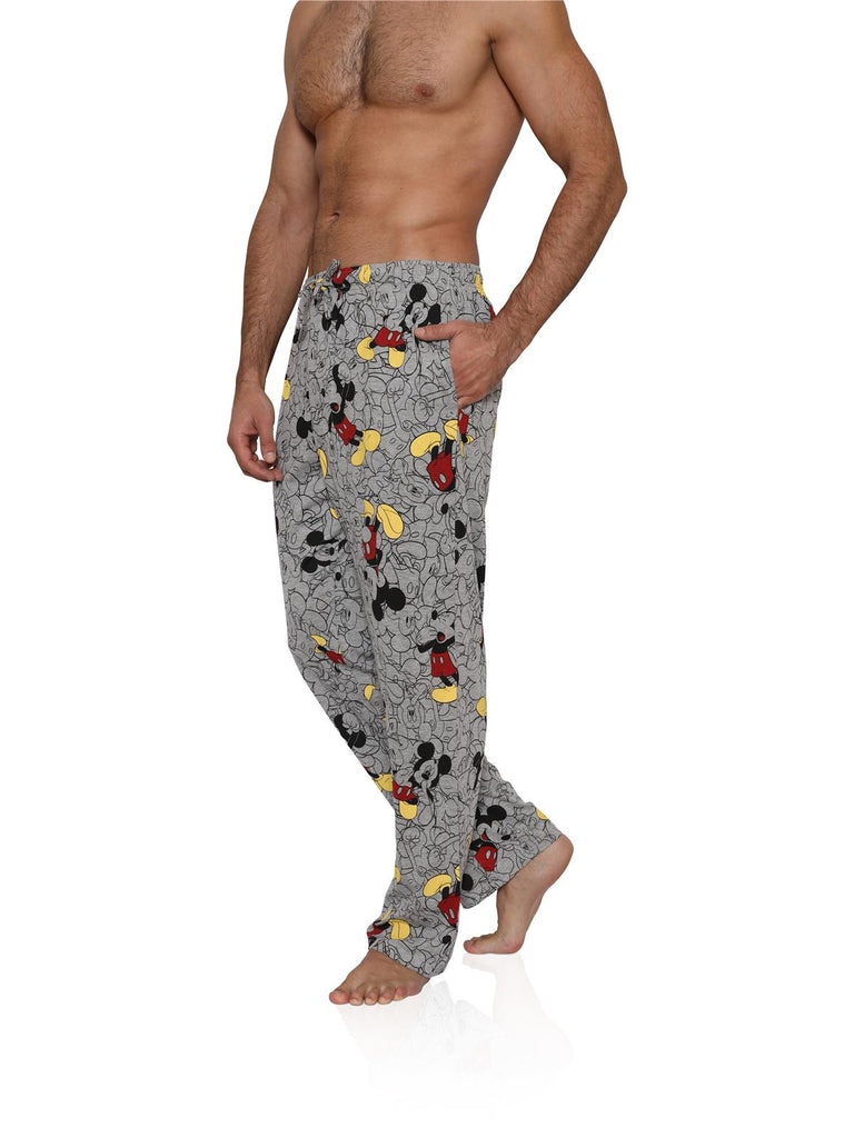 Disney Men's Classic Mickey Mouse Pajama Tee and Lounge Pant Set