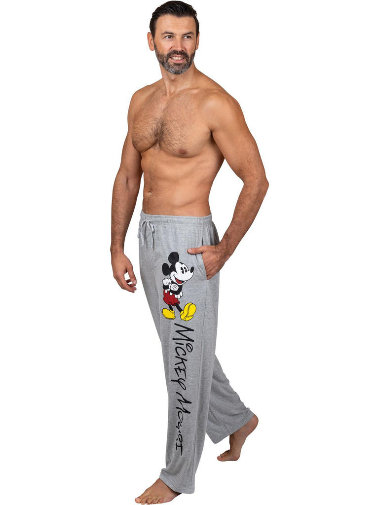Disney Men's Classic Mickey Mouse Pajama Lounge Pants