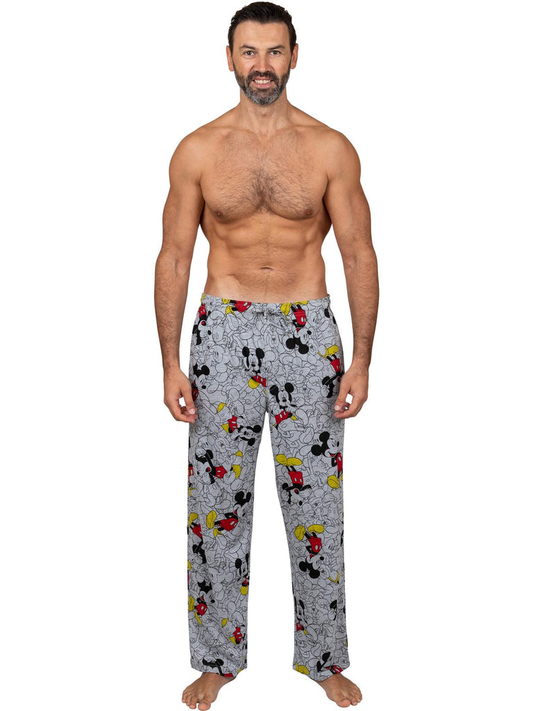 Disney Men's Classic Mickey Mouse Pajama Lounge Pants
