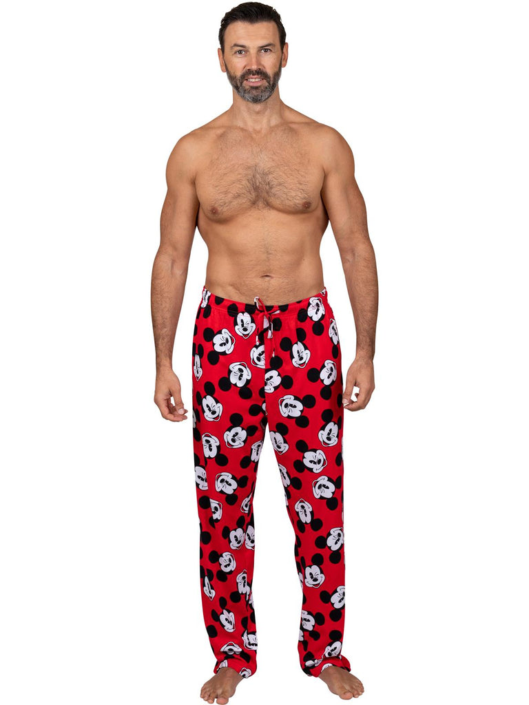 Disney Men's Mickey Mouse Pajama Lounge Pants Sleepwear Bottoms