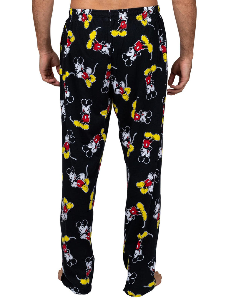 Disney Men's Classic Mickey Mouse Pajama Lounge Pants Sleepwear Bottoms