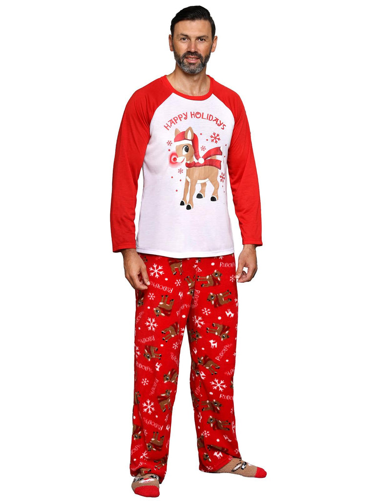 Rudolph the Red-Nosed Reindeer Clarice Family Matching Pajama 3 Piece Set