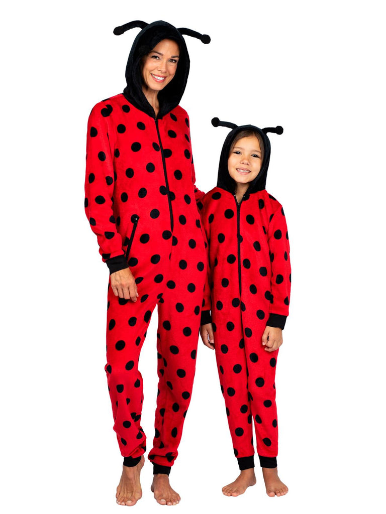 Mommy and Me Ladybug Onesie Pajama