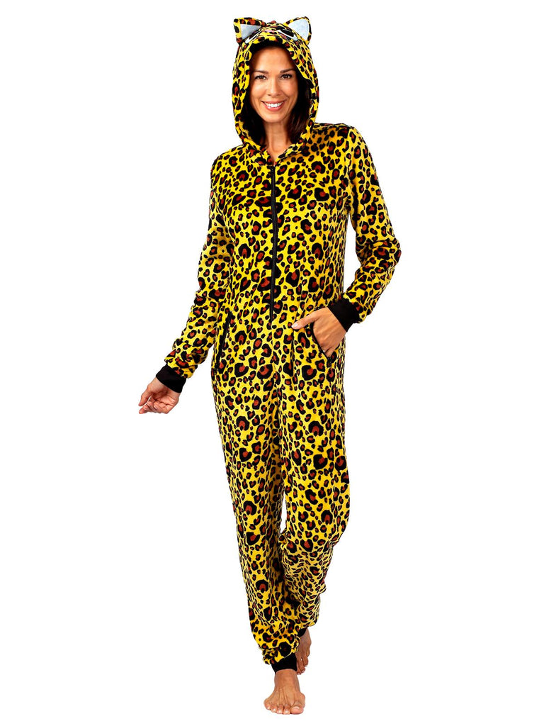 Mommy and Me Cheetah Onesie Pajama