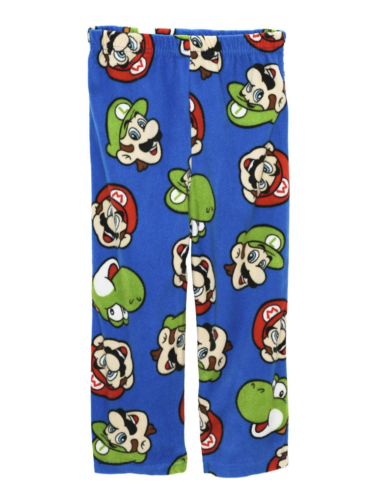 Super Mario Boys' 3 Piece Pajama With Socks