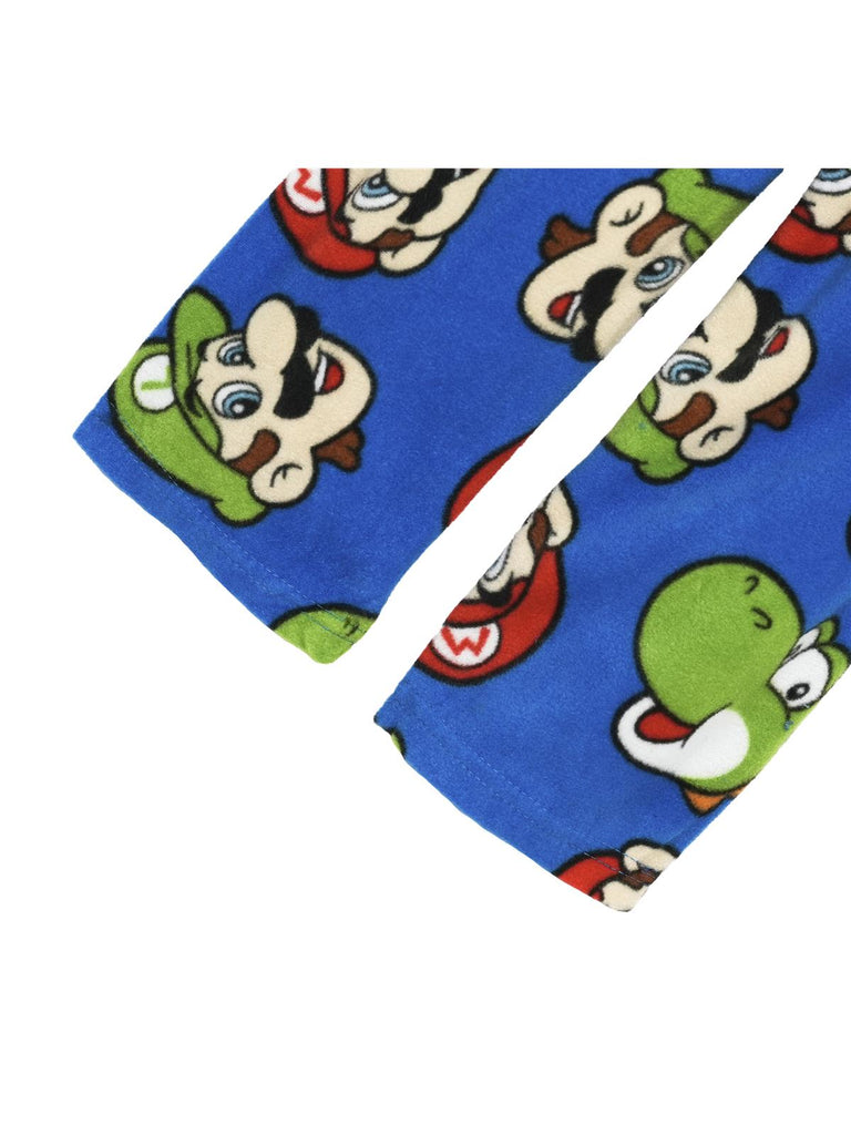Super Mario Boys' 3 Piece Pajama With Socks