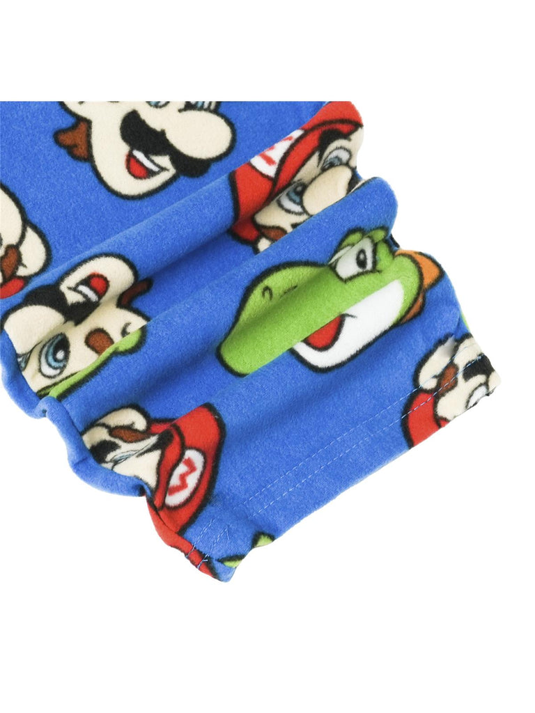 Super Mario Boys' 3 Piece Pajama With Socks