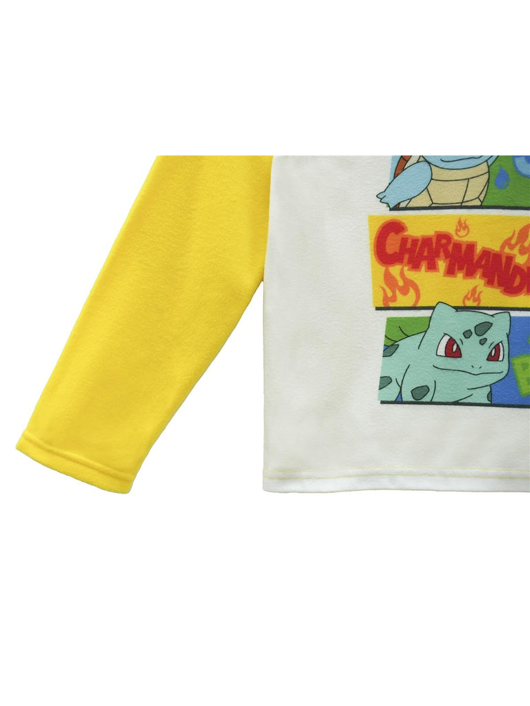 Pokemon Boys' 2 Piece Fleece Pajama Set