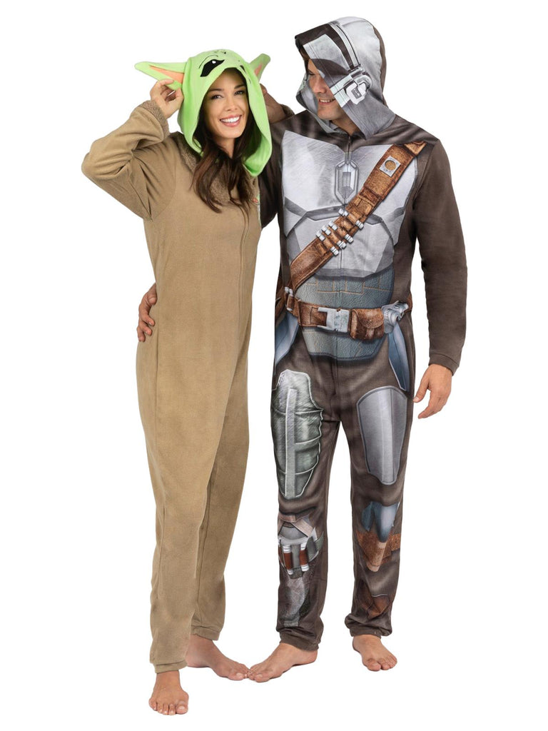 Star Wars Mandalorian Men's Onesie Pajama Costume