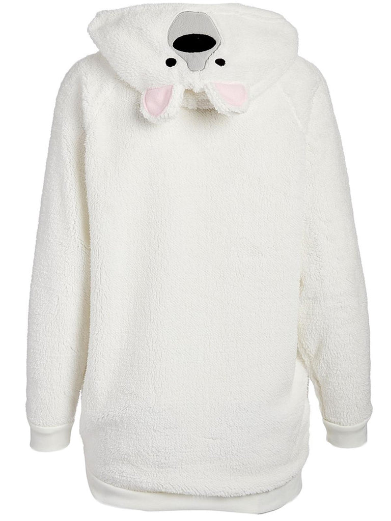Polar Bear "Hibernating until Spring" Hoodie