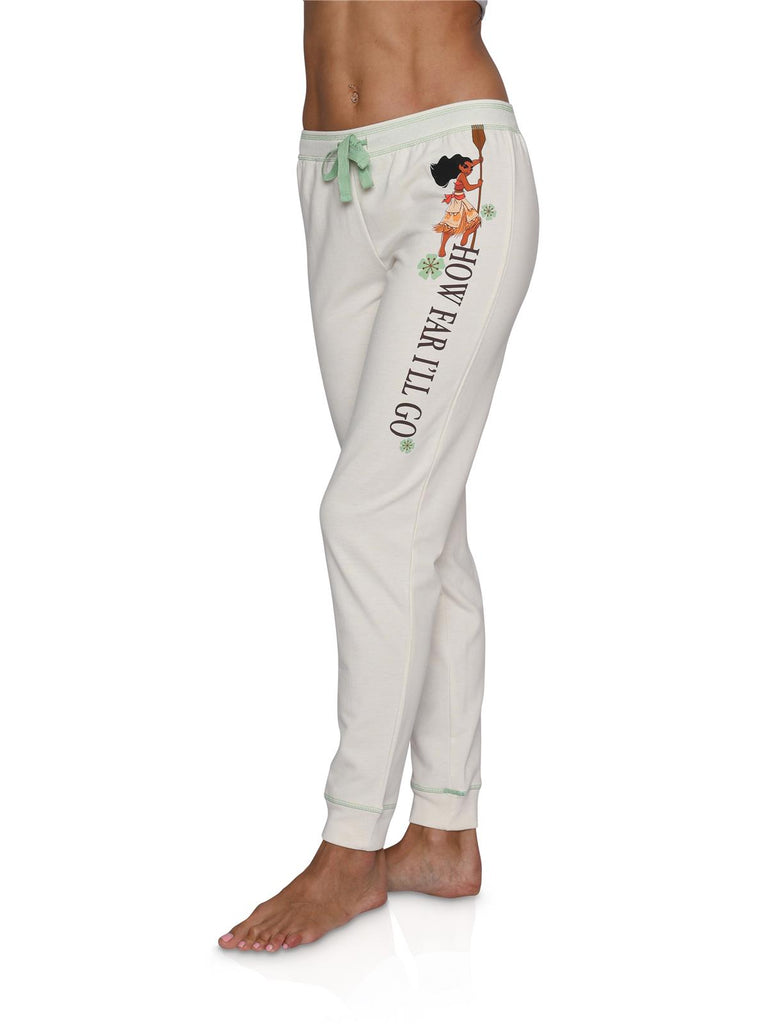 Disney Moana Womens Jogger Lounge Sweat Pants