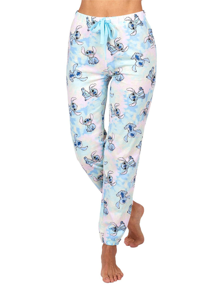 Disney Stitch Women's Cotton Pajama Pants, Sleepwear Bottoms
